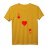 Spielkarte Herz König Kostüm für Karneval, Fasching & Junggesellenabschied - Lustiges Poker- und Kartenspiel Outfit für Gruppen & Paare