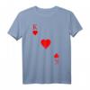 Spielkarte Herz König Kostüm für Karneval, Fasching & Junggesellenabschied - Lustiges Poker- und Kartenspiel Outfit für Gruppen & Paare