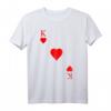 Spielkarte Herz König Kostüm für Karneval, Fasching & Junggesellenabschied - Lustiges Poker- und Kartenspiel Outfit für Gruppen & Paare