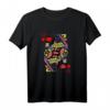 Herz Dame Kostüm Spielkarte - Kartenspiel T-Shirt für Karneval, Fasching, Pokerabend & Mottoparty