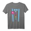 Clown Karneval Fasching Kostüm T-Shirt – Lustiges HapDeer Kostüm für Mottopartys, Karneval & Fasching
