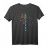 Karneval Luftschlangen Konfetti Fasching Rosenmontag T-Shirt – Buntes Partyoutfit für Damen, Herren, Kinder & Faschingkostüm
