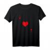 Herz Ass Kostüm Spielkarte - Lustiges Poker- und Kartenspiel T-Shirt für Karneval, Fasching & Mottoparty