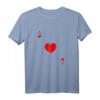 Herz Ass Kostüm Spielkarte - Lustiges Poker- und Kartenspiel T-Shirt für Karneval, Fasching & Mottoparty