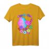 Candy Girl T-Shirt für Kinder und Mädchen - Süßes Geschenk für Jahrmarkt, Karneval & Zirkus mit Zuckerwatte, Bonbons & Regenbogenfarben