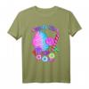 Candy Girl T-Shirt für Kinder und Mädchen - Süßes Geschenk für Jahrmarkt, Karneval & Zirkus mit Zuckerwatte, Bonbons & Regenbogenfarben