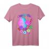 Candy Girl T-Shirt für Kinder und Mädchen - Süßes Geschenk für Jahrmarkt, Karneval & Zirkus mit Zuckerwatte, Bonbons & Regenbogenfarben