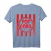 Lustiges Popcorn Karnevalskostüm Shirt - Rot Weiß Gestreift für Damen, Herren und Kinder, Perfekt für Fasching & Karneval