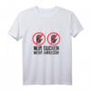 Nur gucken - nicht anfassen - Sexy T-Shirt für Frauen mit Karneval & Fasching Design – Geschenkidee für Weihnachten, Geburtstag & Valentinstag