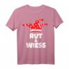 Rot Weiss Köln T-Shirt für Fasching & Karneval - Gruppenkostüm, Partneroutfit & Fanartikel für Köln, Mainz & Düsseldorf
