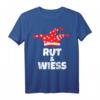 Rot Weiss Köln T-Shirt für Fasching & Karneval - Gruppenkostüm, Partneroutfit & Fanartikel für Köln, Mainz & Düsseldorf