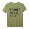 Et Kütt Wie Et Kütt - Kölsches Grundgesetz & Ich Liebe Köln T-Shirt für Jecke & Karnevals-Fans
