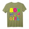 80er Jahre Party Outfit Kostüm Vintage Retro T-Shirt - Klassisch geschnitten für nostalgische Themenpartys