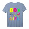 80er Jahre Party Outfit Kostüm Vintage Retro T-Shirt - Klassisch geschnitten für nostalgische Themenpartys