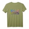Buntes Dorfdisko 80er Outfit T-Shirt - Nostalgisches Disco Fan Geschenk für 80er & 90er Jahre Party, DJ & Mottoparty