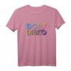 Buntes Dorfdisko 80er Outfit T-Shirt - Nostalgisches Disco Fan Geschenk für 80er & 90er Jahre Party, DJ & Mottoparty