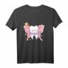 Zahnfee Kostüm Langarmshirt für Karneval & Party – Perfektes Fasching Outfit für Karnevalsumzüge und Fasching Fans