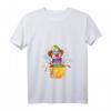 Damen Lustiges Karneval Clown in Kiste Kostüm Faschings T-Shirt mit V-Ausschnitt – Bunte Clown-Verkleidung für Karneval, Fasching & Fastnacht