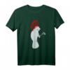 Indianer Seekuh Häuptling mit Federkopfschmuck - Lustiges Karneval T-Shirt für Indianer- und Meerestier-Fans