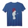 Indianer Seekuh Häuptling mit Federkopfschmuck - Lustiges Karneval T-Shirt für Indianer- und Meerestier-Fans