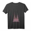 Kölner Dom Fasching Kostüm Damen mit Konfetti Design - Karneval Outfit mit V-Ausschnitt für echte Jecken & Kölsche Fans