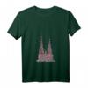 Kölner Dom Fasching Kostüm Damen mit Konfetti Design - Karneval Outfit mit V-Ausschnitt für echte Jecken & Kölsche Fans