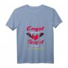 Damen Engel Im Herzen Teufel Im Kopf Und Wahnsinn Im Blut Kostüm T-Shirt mit V-Ausschnitt – Lustiges Karnevals-Outfit für Fasching, Weiberfastnacht & Partnerlook