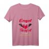 Damen Engel Im Herzen Teufel Im Kopf Und Wahnsinn Im Blut Kostüm T-Shirt mit V-Ausschnitt – Lustiges Karnevals-Outfit für Fasching, Weiberfastnacht & Partnerlook