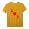 Herz As Skat Poker Kartenspiel T-Shirt – Perfektes Fasching, Karneval & Spieleabend Kostüm für Kartenspiel-Fans