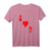 Herz As Skat Poker Kartenspiel T-Shirt – Perfektes Fasching, Karneval & Spieleabend Kostüm für Kartenspiel-Fans