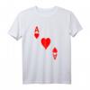 Herz As Skat Poker Kartenspiel T-Shirt – Perfektes Fasching, Karneval & Spieleabend Kostüm für Kartenspiel-Fans