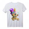 Voodoo-Puppe Karnevalsmaske mit Narr Hut und Perlen - Kreatives Faschingsoutfit für Familie und Damen