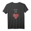 Jeck mit Herz Rot Weiss Fasching T-Shirt – Perfektes Karnevalsoutfit und Geschenk für Köln-Liebhaber zu Weihnachten, Geburtstag oder der 5. Jahreszeit