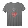 Jeck mit Herz Rot Weiss Fasching T-Shirt – Perfektes Karnevalsoutfit und Geschenk für Köln-Liebhaber zu Weihnachten, Geburtstag oder der 5. Jahreszeit