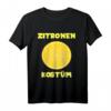 Humorvolles Zitronen Limetten Kostüm T-Shirt für Karneval, Fasching & Mottopartys – Perfekt für Junggesellenabschied & Rosenmontag