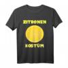 Humorvolles Zitronen Limetten Kostüm T-Shirt für Karneval, Fasching & Mottopartys – Perfekt für Junggesellenabschied & Rosenmontag