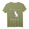 Piratten Kostüm Pirat Ratte T-Shirt – Lustiges Karnevals- und Fasching-Kostüm für Kinder und Erwachsene, perfekt für Halloween