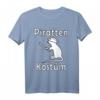 Piratten Kostüm Pirat Ratte T-Shirt – Lustiges Karnevals- und Fasching-Kostüm für Kinder und Erwachsene, perfekt für Halloween