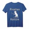 Piratten Kostüm Pirat Ratte T-Shirt – Lustiges Karnevals- und Fasching-Kostüm für Kinder und Erwachsene, perfekt für Halloween