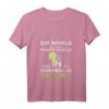 Damen Gin Tonic Spruch Lustiges Alkohol Geschenk Cocktail T-Shirt mit V-Ausschnitt – Perfekt für Partys, Geburtstage und Festivals