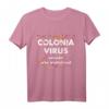 Colonia Virus Karneval Kostüm Köln Kölle Konfetti Fasching T-Shirt – Buntes Faschingoutfit für Karnevalfans & Kölner Liebhaber