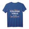 Colonia Virus Karneval Kostüm Köln Kölle Konfetti Fasching T-Shirt – Buntes Faschingoutfit für Karnevalfans & Kölner Liebhaber