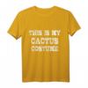 Kaktus Faschingskostüm T-Shirt mit Aufdruck - Lustiges Last-minute Kostüm für Karneval & Faschingsparty