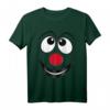Karneval Clown Gesicht T-Shirt – Lustiges Kostüm & Geschenkidee für Fasching, Fastnacht & Karnevalsfeier