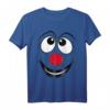 Karneval Clown Gesicht T-Shirt – Lustiges Kostüm & Geschenkidee für Fasching, Fastnacht & Karnevalsfeier