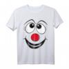 Karneval Clown Gesicht T-Shirt – Lustiges Kostüm & Geschenkidee für Fasching, Fastnacht & Karnevalsfeier