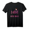 Zu Lillet sag ich nie nee | Sommer Alkohol Lillet T-Shirt mit coolem Spruch für Party, Urlaub & Weinliebhaber