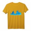 Kölner Skyline Aquarell Malerei T-Shirt - Jecke Karnevals- & Stadtliebe Outfit für Köln-Fans und Kölner mit Herz