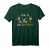 How To Pick Up Chicks Funny Witzig Spruch Jungen Mann Karneval T-Shirt – Lustiges Landwirt- und Bauernhof-Motiv für Fasching & Karneval