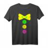 Karneval Clown Kostüm für Eltern & Kinder – Lustiges Fasching T-Shirt mit Fliege und Knöpfen für Karneval, Fasnacht & Fasching Party